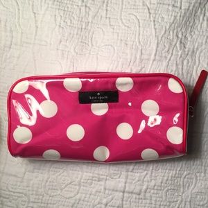Kate Spade Polka Dot Makeup Bag